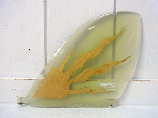 送料無料♪【レインボーフィン】ハーフムーン・ステンドグラス・アートフィン・SKEG/8.5