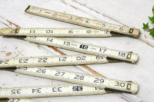 STANLEY スタンレー 木製 折り畳み ヴィンテージ 定規 ルーラー メジャー USA DIY