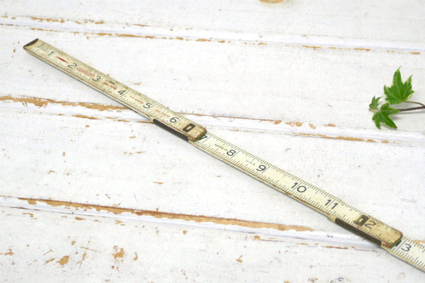 STANLEY スタンレー 木製 折り畳み ヴィンテージ 定規 ルーラー メジャー USA DIY