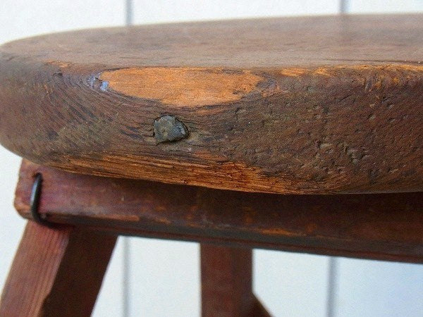 木製・アンティーク・OLD・ステップラダー/脚立 USA