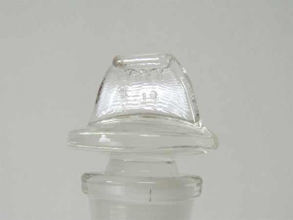PYREX パイレックス ② アンティーク ガラス瓶 ガラスボトル USA 透明 硝子 エンボス