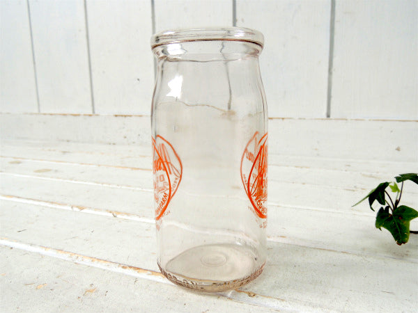 【Alta Dena】ガラス製・50's・ヴィンテージ・ミルクボトル・牛乳瓶・ガラスボトル USA