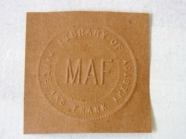 ハンディタイプ・ヴィンテージ・カンパニーシール/エンボッサー USA