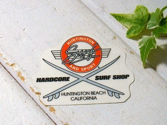 【HSS/ハンティントン】ハードコアサーフショップ・カリフォルニア限定・ステッカー