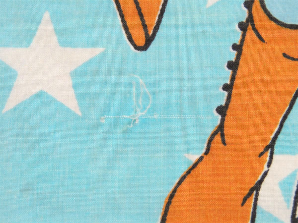 【ミッキー&フレンズ】アメリカ独立記念&自由の鐘・ヴィンテージ・ユーズドシーツ(フラットタイプ)
