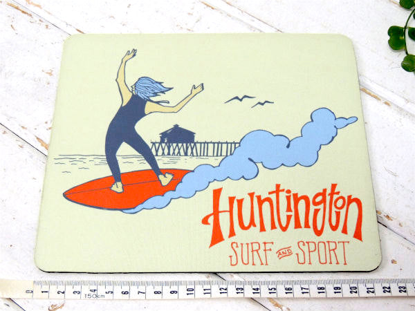 ハンティントン・カリフォルニア限定 オリジナル・マウスパッド・HSSサーフ&スポーツ・サーフショップ