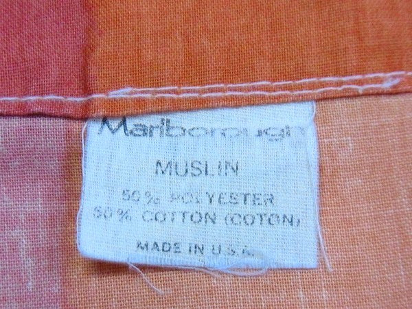 夕日柄・ヴィンテージ・ピロケース/枕カバー USA