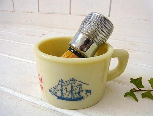 【オールドスパイス】シュルトン社・ヴィンテージ・シェービングカップ/髭剃りカップ USA