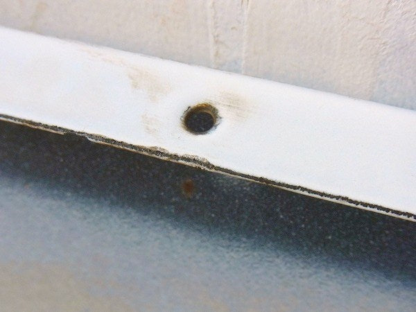 【E.18TH ST.】ホーロー製・ヴィンテージ・ストリートサイン/街路サイン/看板 USA