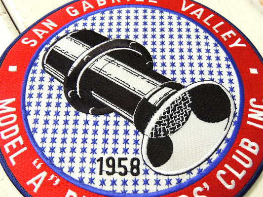 【フォード・モデルA】1927-31's・クラブ・ヴィンテージ・ワッペン・刺繍・クラシックカー