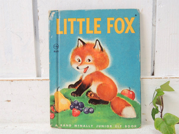 【LITTLE FOX】子キツネ・60's・ヴィンテージ・絵本/ピクチャーブック USA
