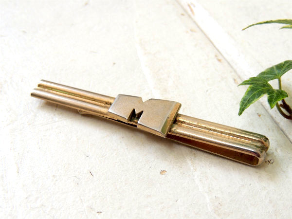 SWANK社製 イニシャル W ダブルライン ヴィンテージ タイピン スワンク アクセサリー USA