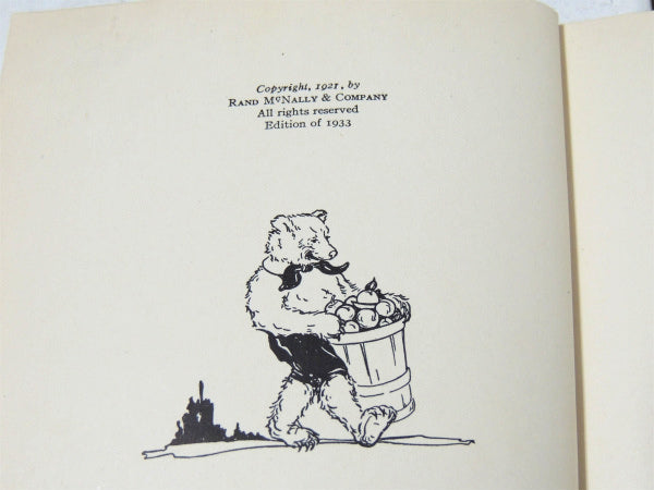 LITTLE BEAR AND HIS FRIENDS クマの物語・1933年・ヴィンテージ・絵本