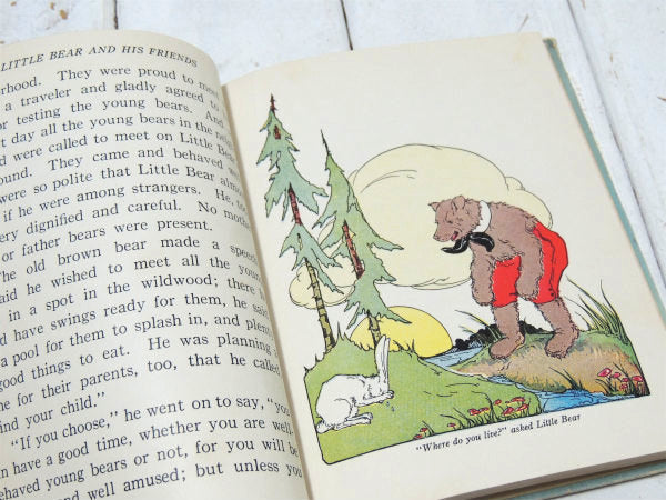 LITTLE BEAR AND HIS FRIENDS クマの物語・1933年・ヴィンテージ・絵本