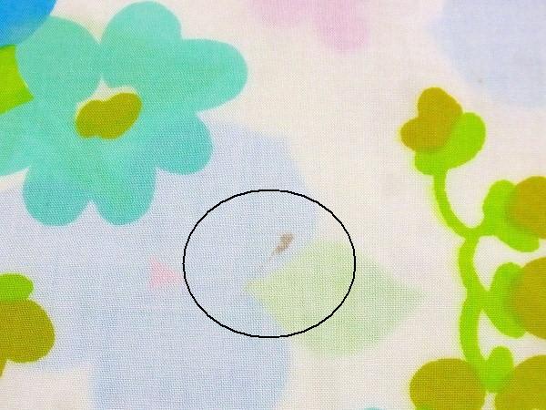 【Penneys】ペニーズ・カラフルポップな花柄のヴィンテージ・USEDフラットシーツ(1/2)