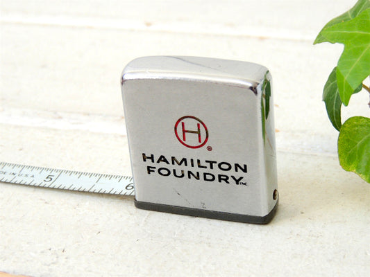 ZIPPO HAMILTON・FOUNDRY・ヴィンテージ・メジャーテープ 巻尺 USA
