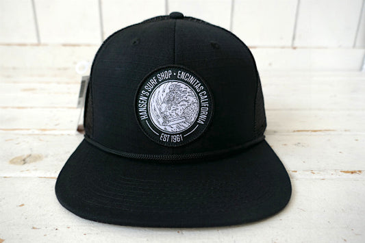 ハンセン HANSEN サーフショップ スカル カリフォルニア キャップ トラッカーハット US