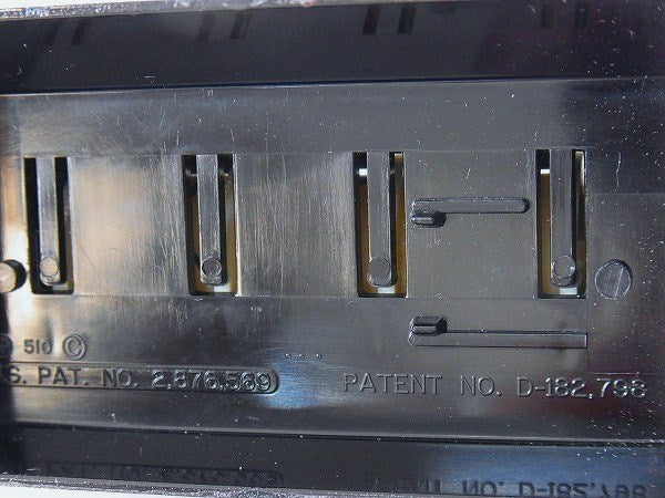 ノベルティ・プラスティック製・ヴィンテージ・デスクカレンダー/卓上カレンダー USA