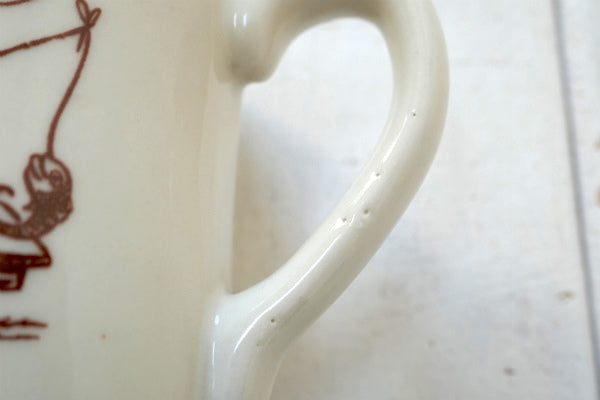 Little Fisherman! フィッシャーマン 陶器製 ヴィンテージ マグカップ コーヒーマグ