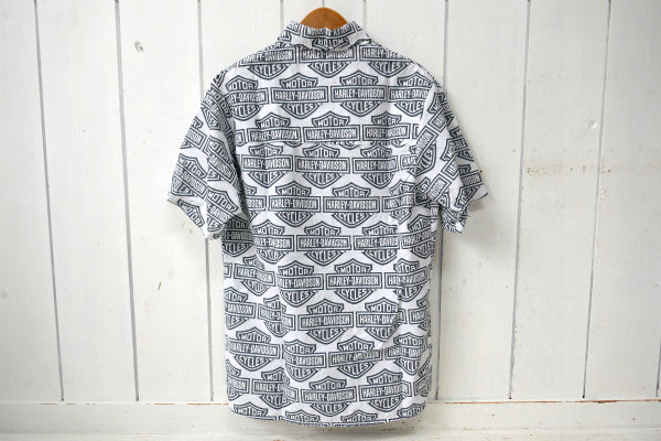 HARLEY DAVIDSON ハーレーダビッドソン リメイク ヴィンテージ アロハシャツ USA