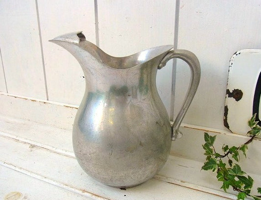 【WEAR EVER】アルミ製・アンティーク・ピッチャー/ジャグ/水差し/ガーデニング USA
