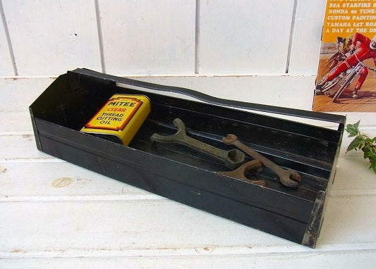 スチール製・ヴィンテージ・ツールケース/工具箱/ツールバスケット USA