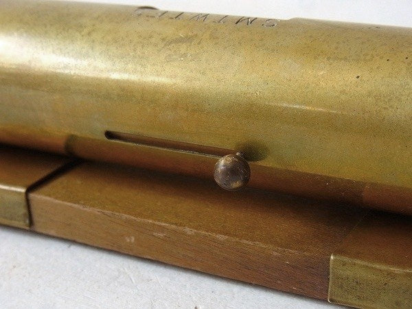 【パークシャーマン】真鍮製・アンティーク・デスクカレンダー/卓上カレンダー USA