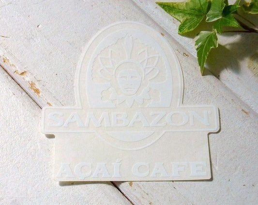 【SAMBAZON/サンバゾン】アサイーカフェ・オリジナル・ステッカー