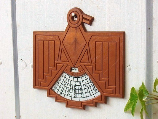 インディアン・サンダーバード型・ヴィンテージ・カレンダー/ネイティブ USA