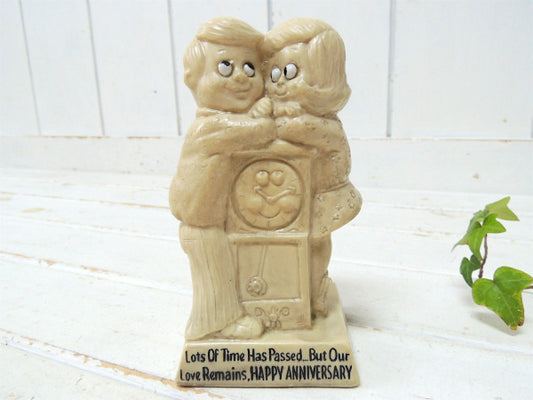 【Happy Anniversary】1971's・ヴィンテージ・メッセージドール/人形/記念日