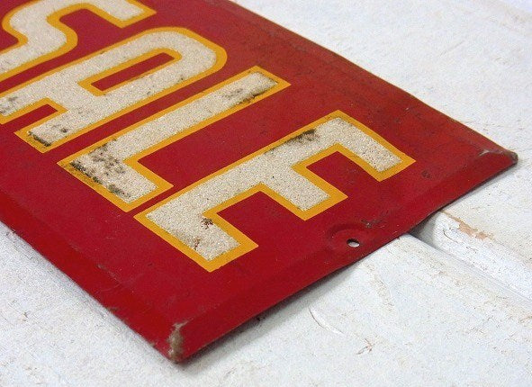 【FOR SALE】ティン製・ヴィンテージ・サインプレート/看板/サイン USA