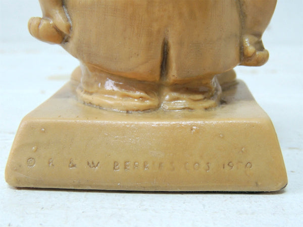 ボルトを持った男性・1970's・ヴィンテージ・メッセージドール/人形 USA