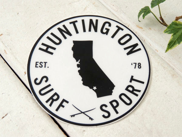ハンティントン サーフ&スポーツ HSS・サーフショップ・カリフォルニア州 サーフィン・ステッカー