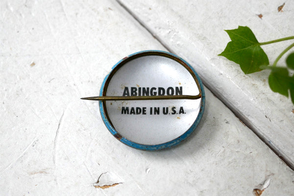 HAPPY BIRTHDAY 誕生日 LOVE メッセージ ヴィンテージ・缶バッジ・USA