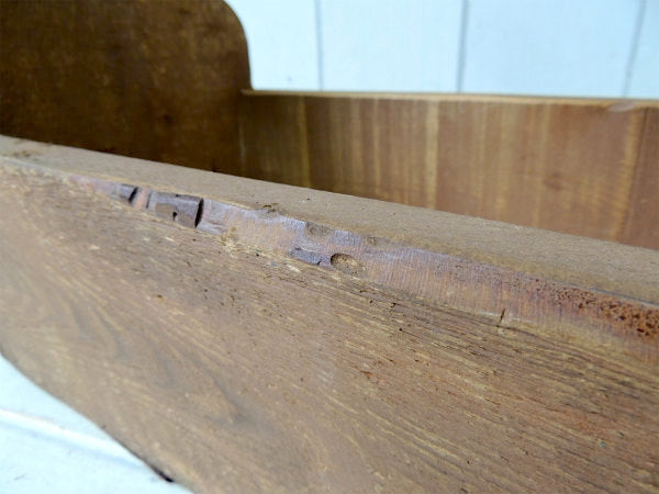 US カウボーイ&ロデオ ウエスタン 木製・ヴィンテージ・ツールボックス キャリーケース 工具箱