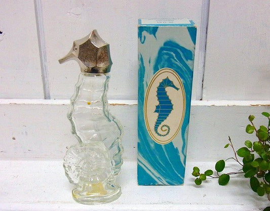 【AVON】エイボン・タツノオトシゴ・アンティーク・箱付き・コロンボトル/香水瓶 USA