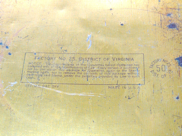 【Chesterfield Cigarette】アンティーク・OLD・タバコ缶/ブリキ缶 USA