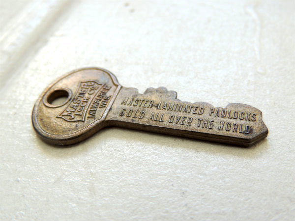 【1933y・Good Luck】シカゴ万国博記念・アンティーク・鍵・キー・USA・アクセサリー