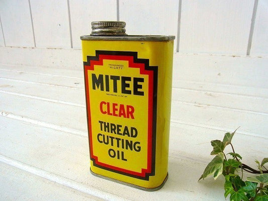 【MITTE】ヴィンテージ・オイル缶/ブリキ缶 USA