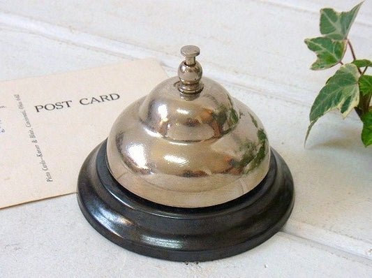 メタル製・ヴィンテージ・呼び鈴/コールベル/卓上ベル USA