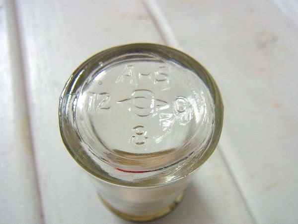 とっても小さなヴィンテージ・保存ビン/ガラス容器 USA