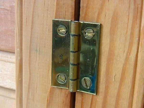 小さな木製・アンティーク・ルーバー/ヴォレー/シャッター/建具 USA