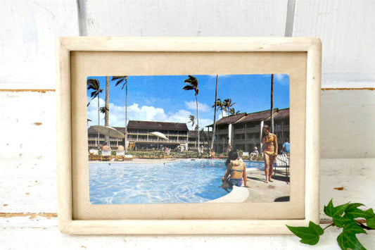 1950年代 ハワイ島 カイルア・コナ 美女 ビーチガール・ヴィンテージ・ポストカード・写真・絵葉書