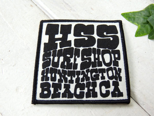 【ハンティントン サーフ&スポーツ】HSS・ハンティントン・サーフショップ・アイロンワッペン