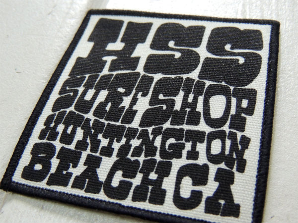 【ハンティントン サーフ&スポーツ】HSS・ハンティントン・サーフショップ・アイロンワッペン