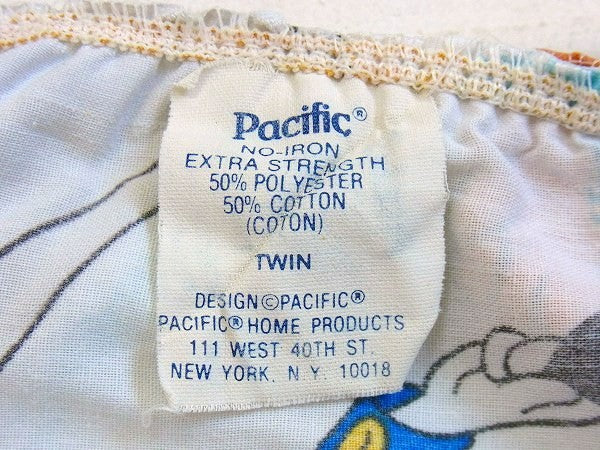 【ミッキー&フレンズ】ディズニー・飛行船・ヴィンテージ・ユーズドシーツ(ボックスタイプ) USA