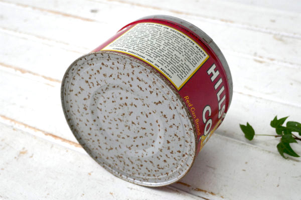 HILLS BROS 1878s ヒルスコーヒー ブリキ製 ヴィンテージ コーヒー缶 ティン USA