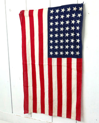 1912〜1959年 USA★48スター・ヴィンテージ・星条旗・アメリカン・フラッグ・旗