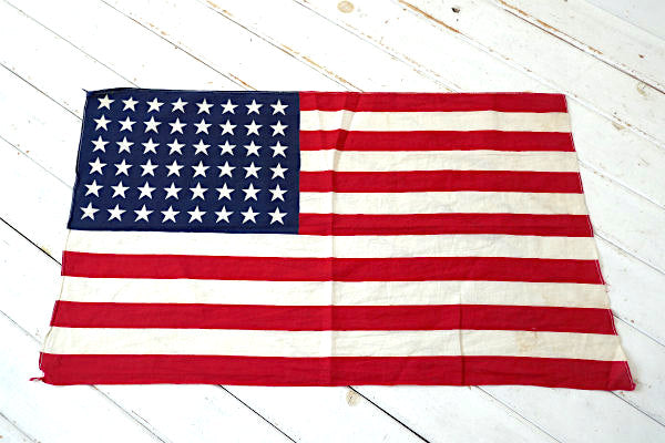 1912〜1959年 USA★48スター・ヴィンテージ・星条旗・アメリカン・フラッグ・旗