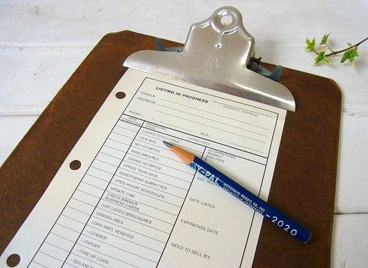 【IDL】ヴィンテージ・クリップボード/バインダー USA